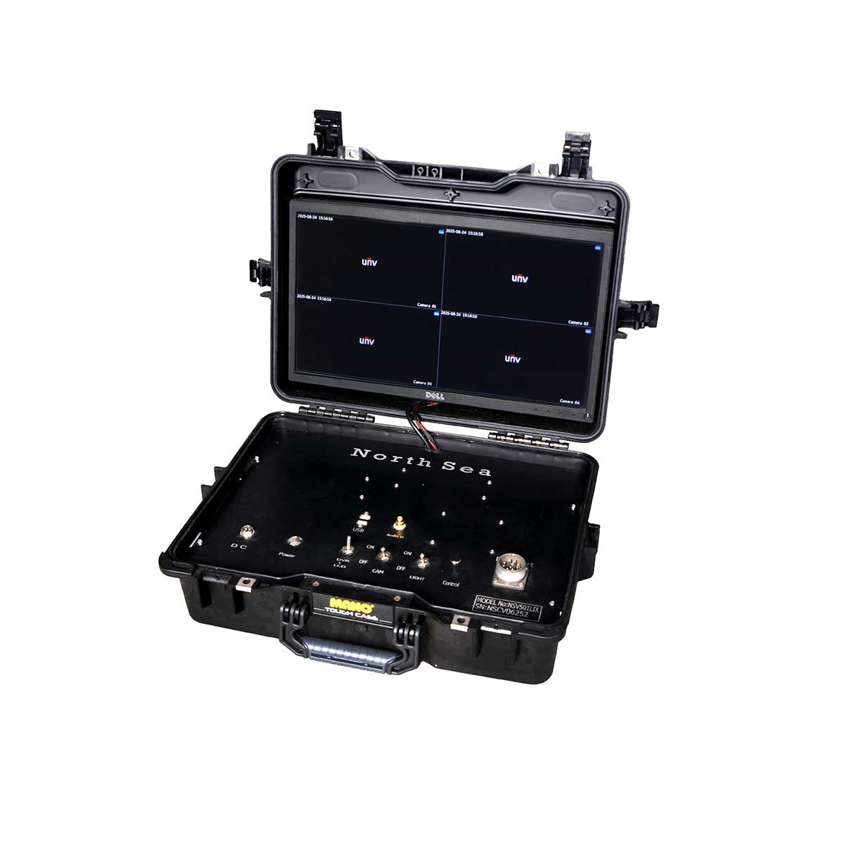 CCTV operate one diver without battery