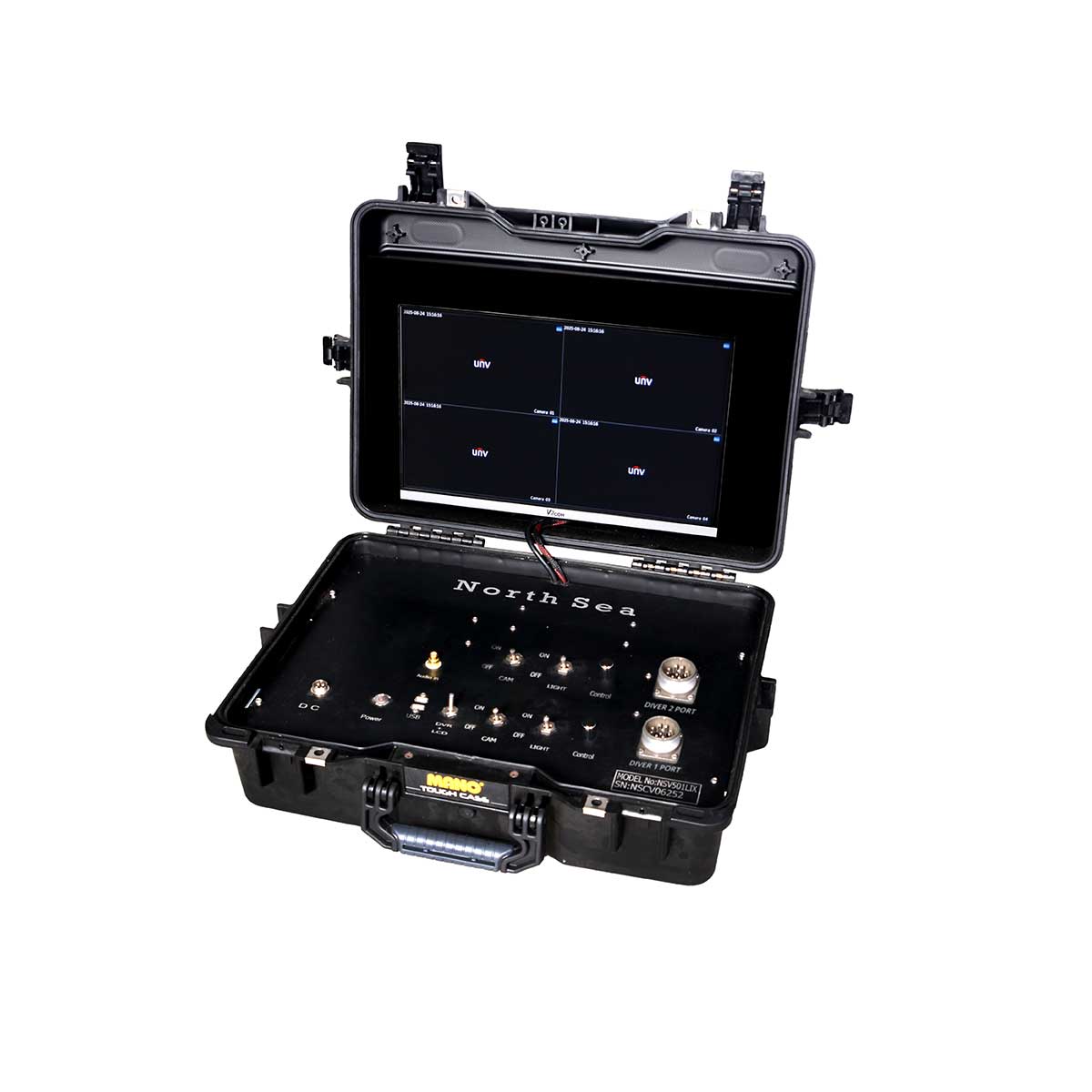 CCTV FHD operate 2 divers without battery